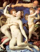 Agnolo Bronzino An Allegory of Venus and Cupid USA oil painting reproduction